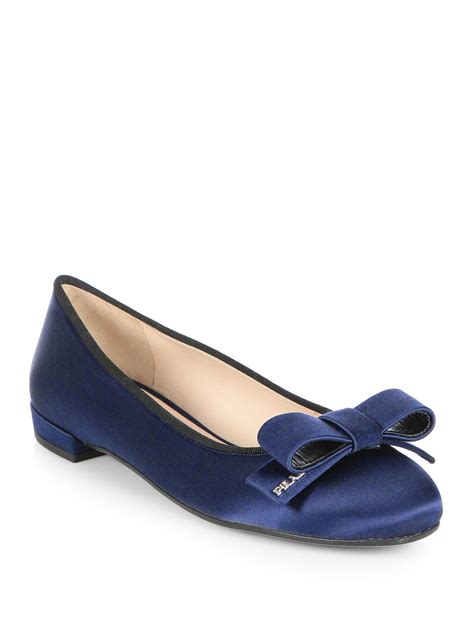 prada ballet flats blue|prada elastic strap ballet flats.